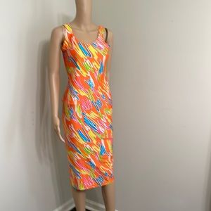 Marina Sithan pour Kamosho paris body fit sleeveless Dress Size:1